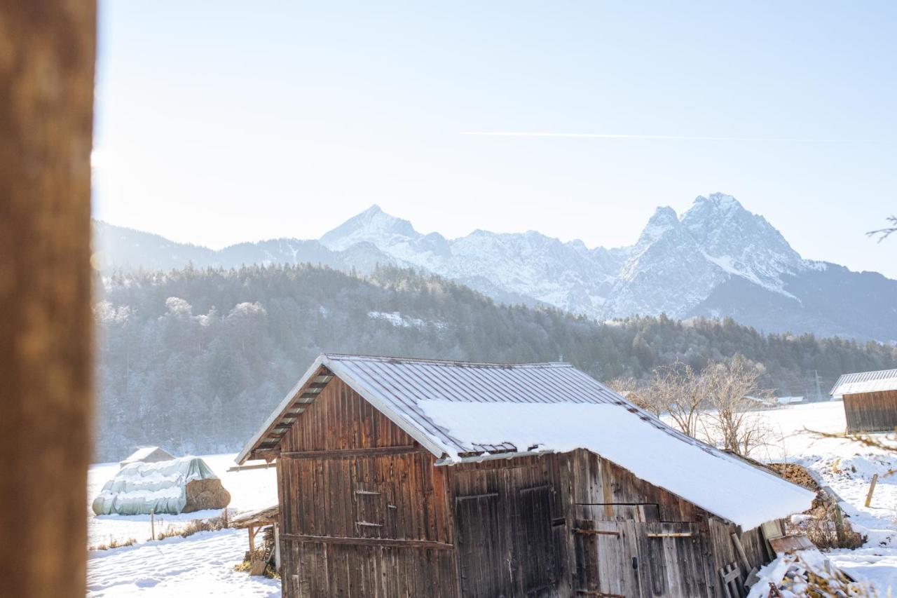 Kloana Waxlstoa Daire Garmisch-Partenkirchen Dış mekan fotoğraf
