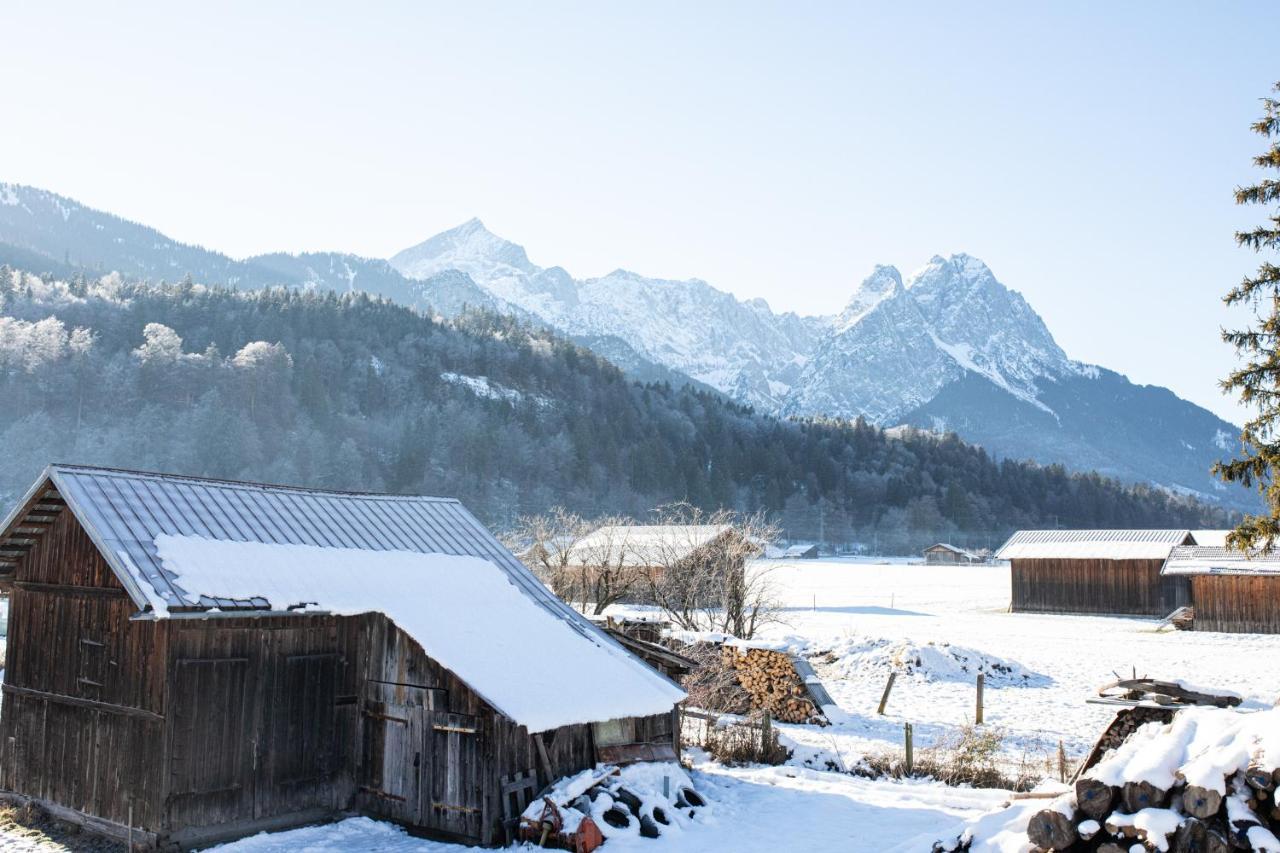 Kloana Waxlstoa Daire Garmisch-Partenkirchen Dış mekan fotoğraf