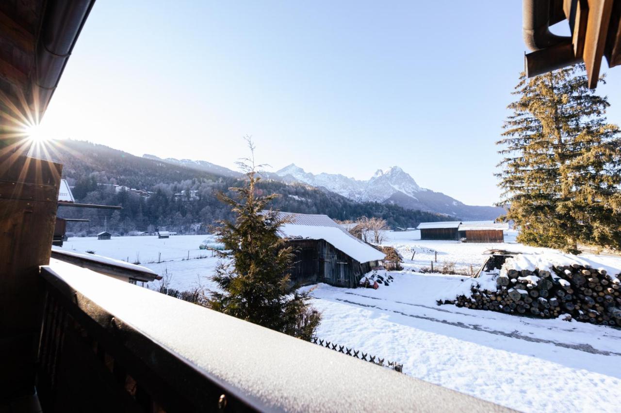 Kloana Waxlstoa Daire Garmisch-Partenkirchen Dış mekan fotoğraf